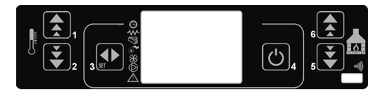 pannello comandi vulcania lcd
