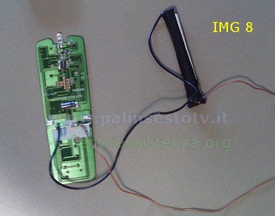 telecomando infrarossi alimentato