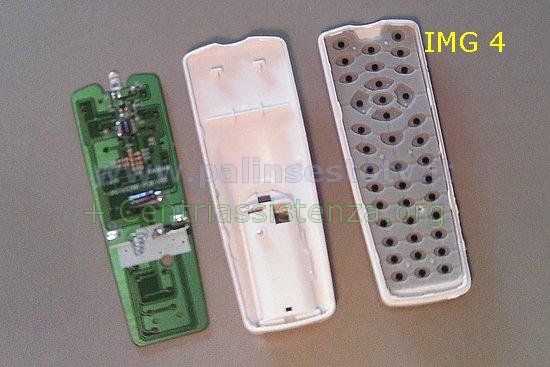 telecomando IR smontato