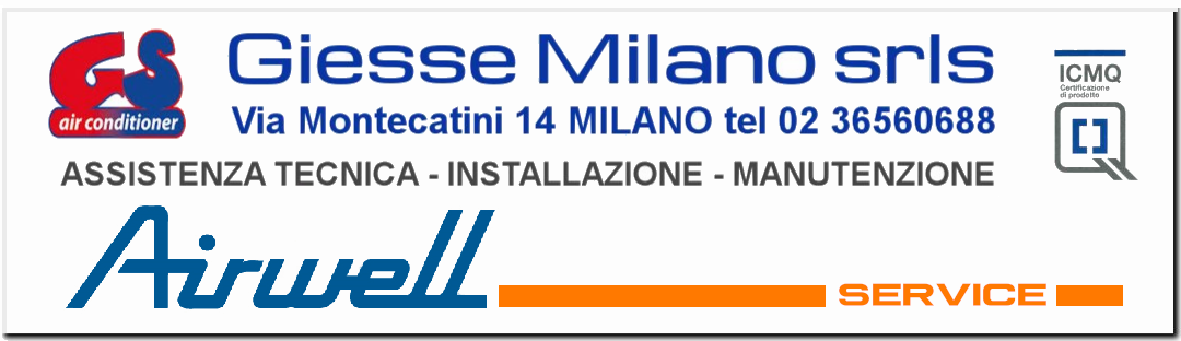 Giesse Milano assistenza Airwell