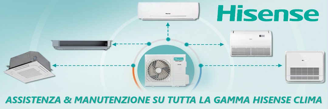 Hisense sistemi climatizzazione