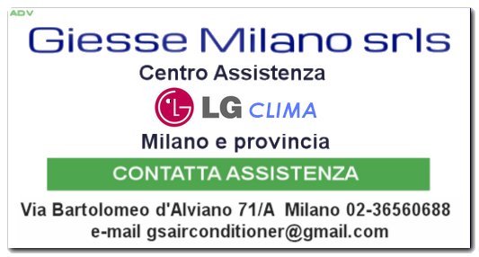 Giesse milano assistenza climatizzatori Lg