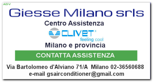 Giesse milano assistenza climatizzatori Clivet