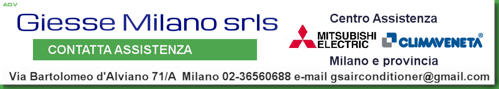 Giesse milano assitenza mitsubishi climaveneta