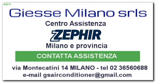 Giesse milano assistenza climatizzatori Zephir