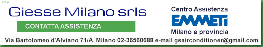 Giesse milano assistenza climatizzatori Emmeti