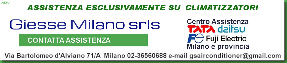 Giesse milano assistenza climatizzatori Tata Daitsu Fujielectric