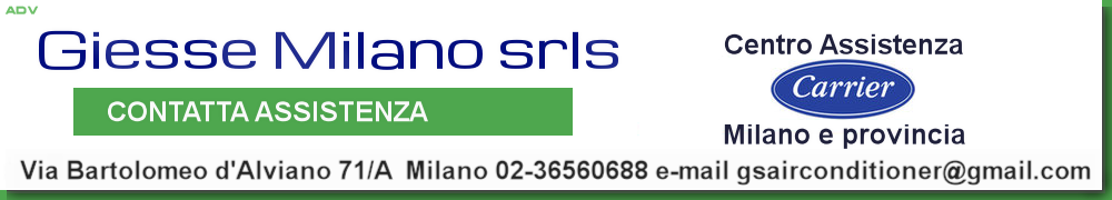 Giesse milano assistenza Carrier