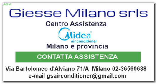 Giesse milano assistenza climatizzatori Midea