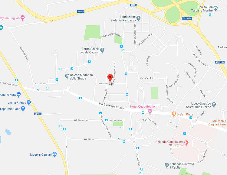 mappa come raggiungerci